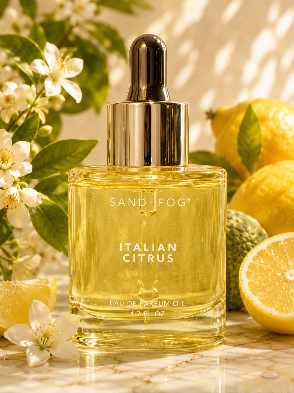 SAND + FOG Italian Citrus Eau de Parfum Oil – 50 mL 🍋✨